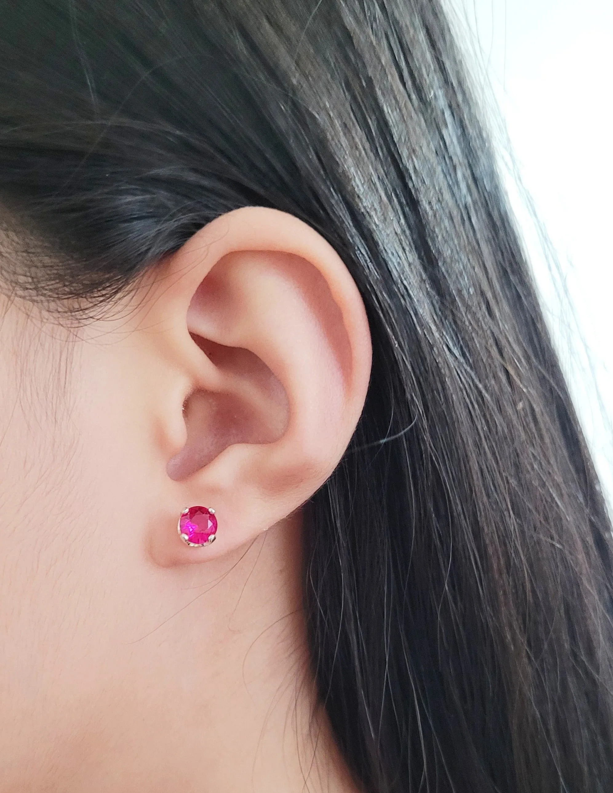 Ruby Studs