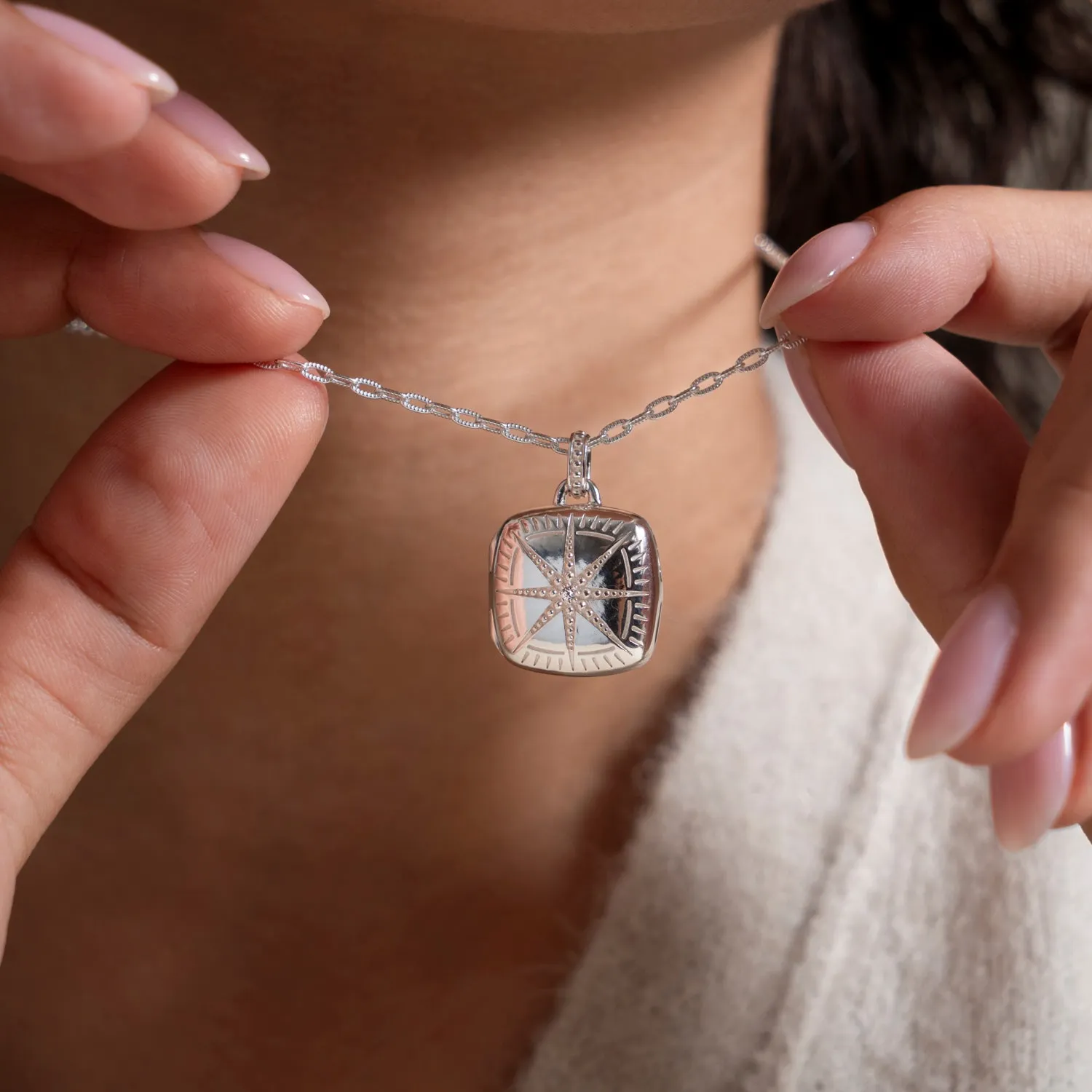 Sapphire Stellar Locket