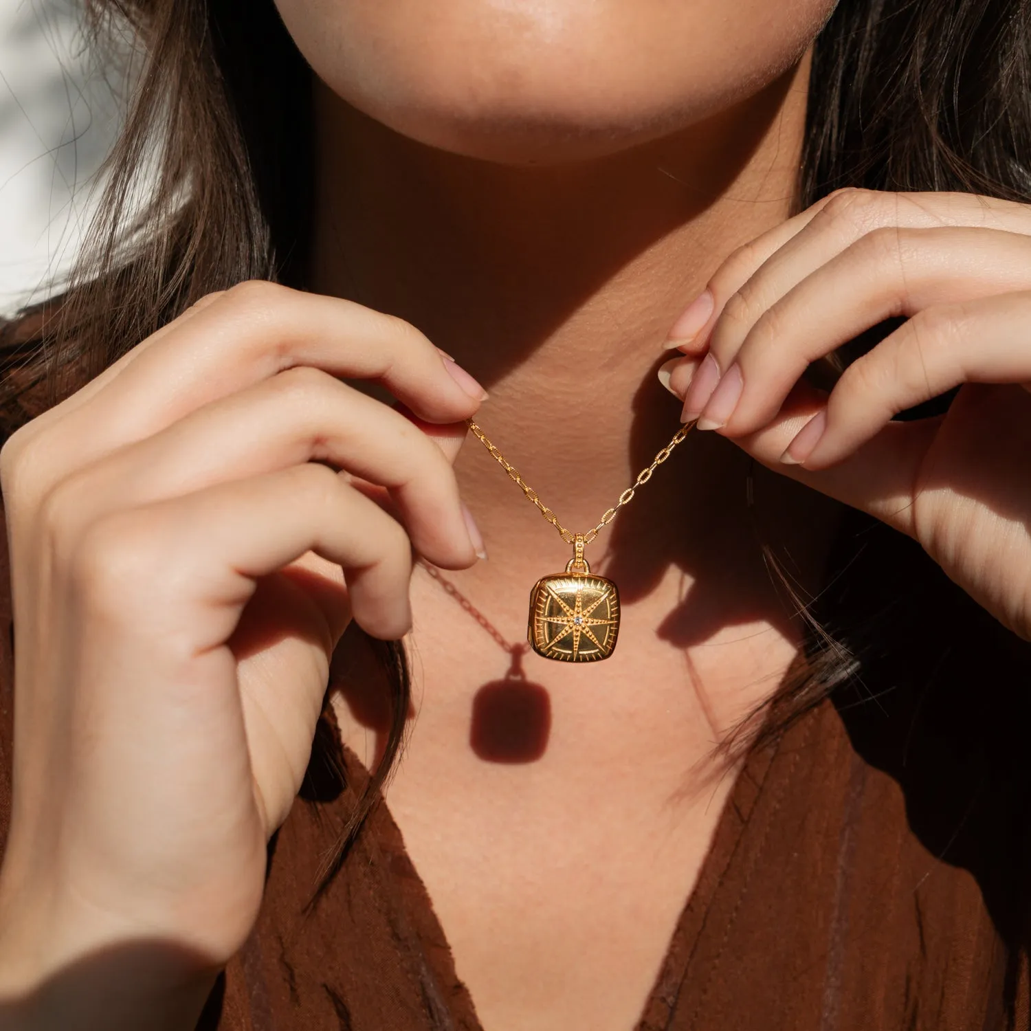 Sapphire Stellar Locket