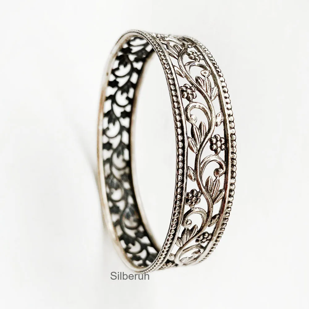 Silver Jali Kada