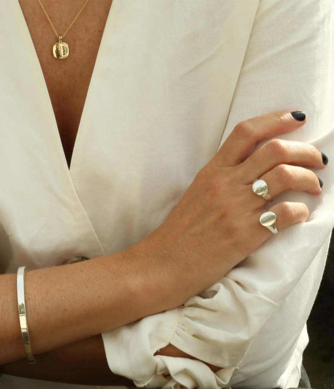 Small Oval Signet Ring