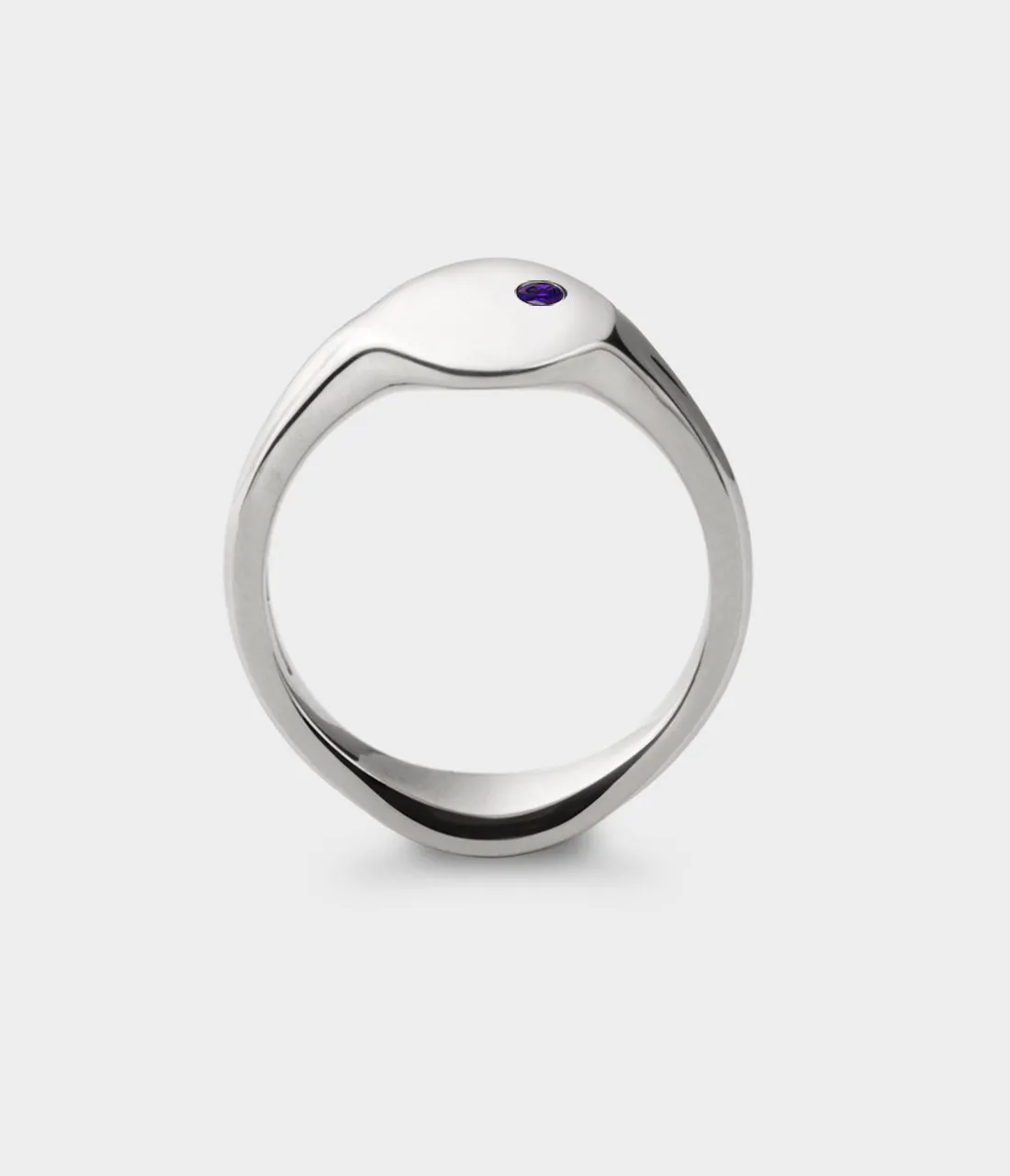 Small Oval Signet Ring