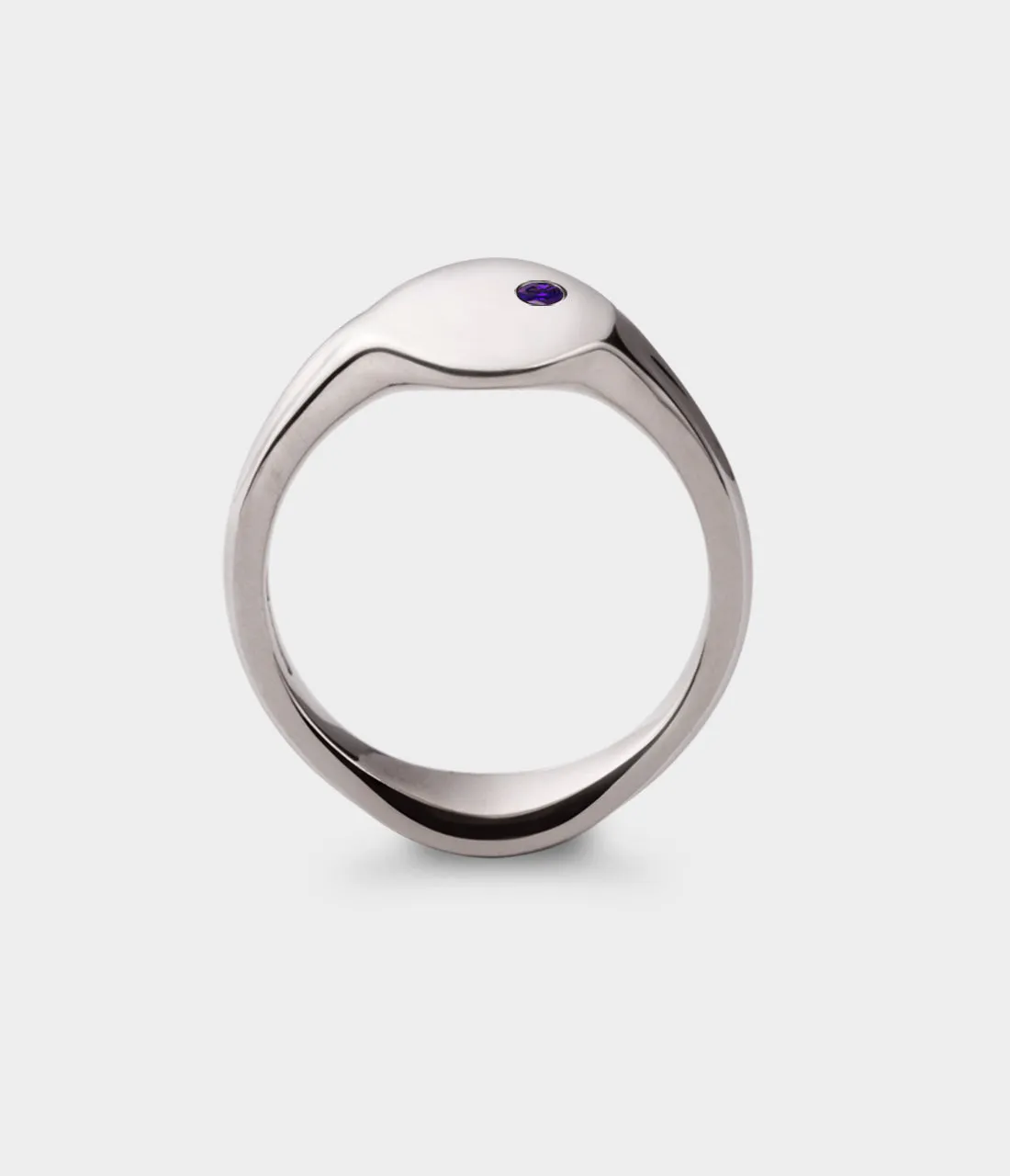 Small Oval Signet Ring
