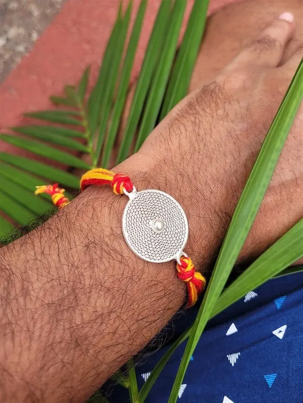 Strength in Unity - Silver Rakhi