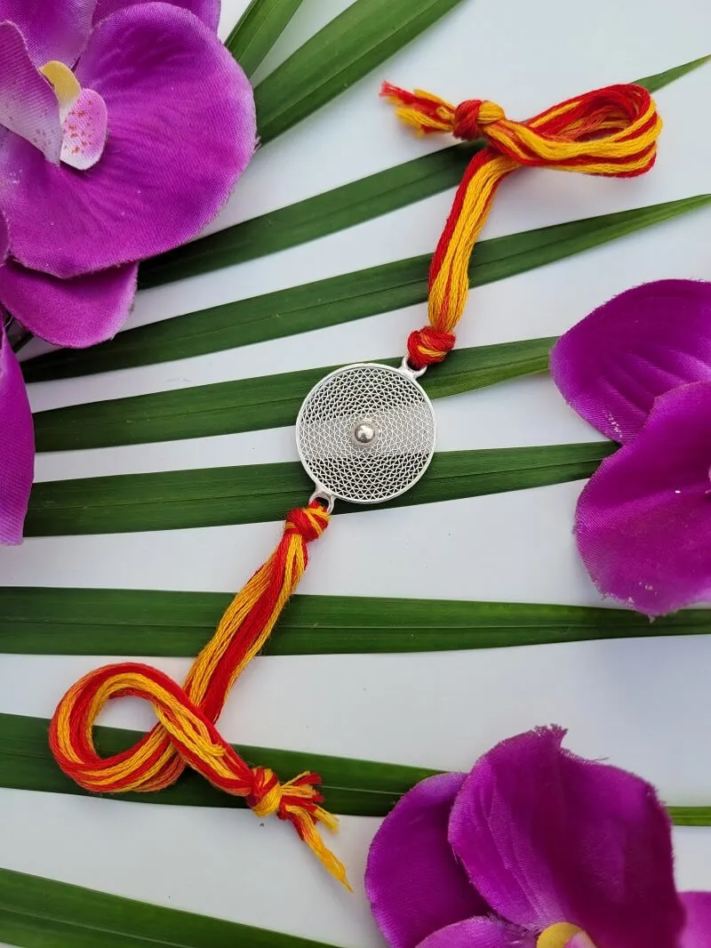 Strength in Unity - Silver Rakhi
