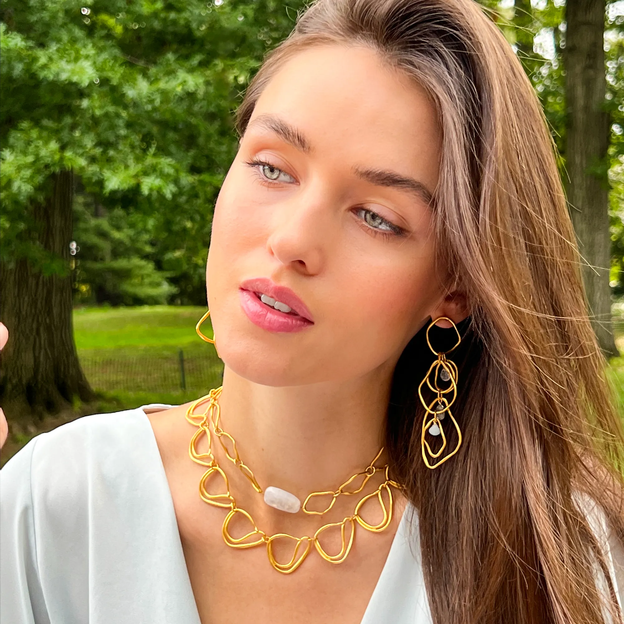 Sydney Earrings-Gold