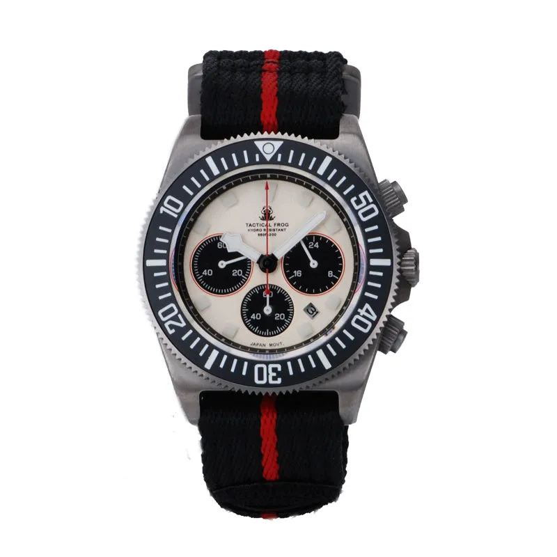 Tactical Frog Titanium FX-Diving Chronograph Watch