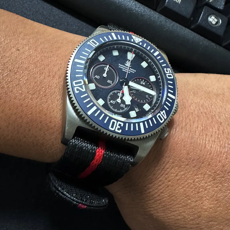 Tactical Frog Titanium FX-Diving Chronograph Watch