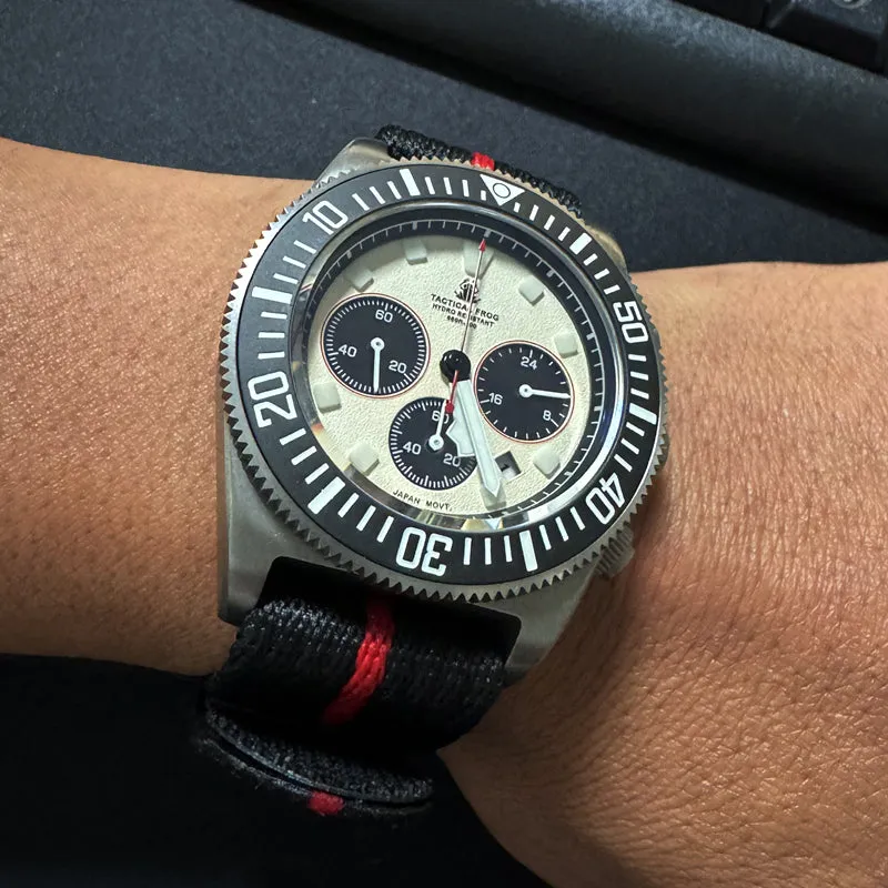 Tactical Frog Titanium FX-Diving Chronograph Watch
