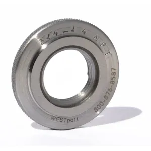 Taperpipe NPT Ring Gage L-1 - 3 1/2-8