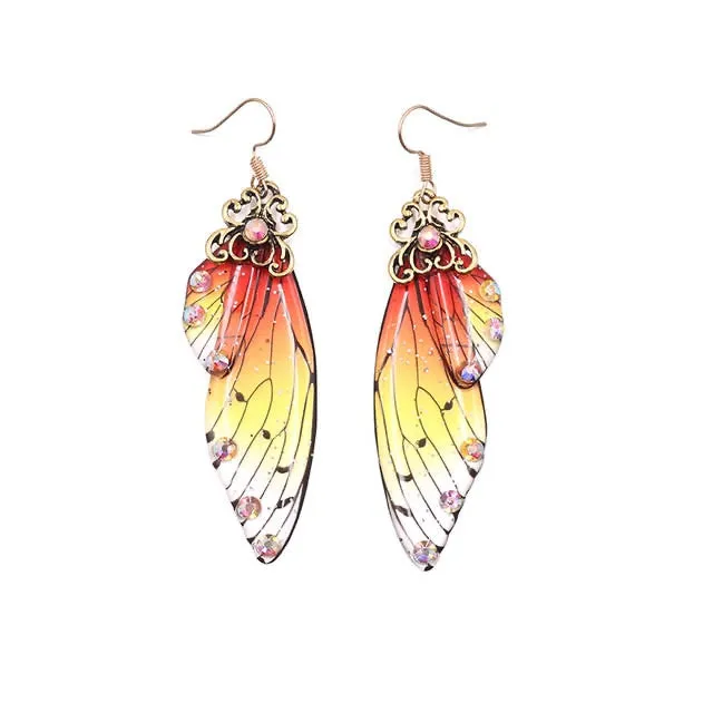TEEK - Handmade Fairy Wing Earrings