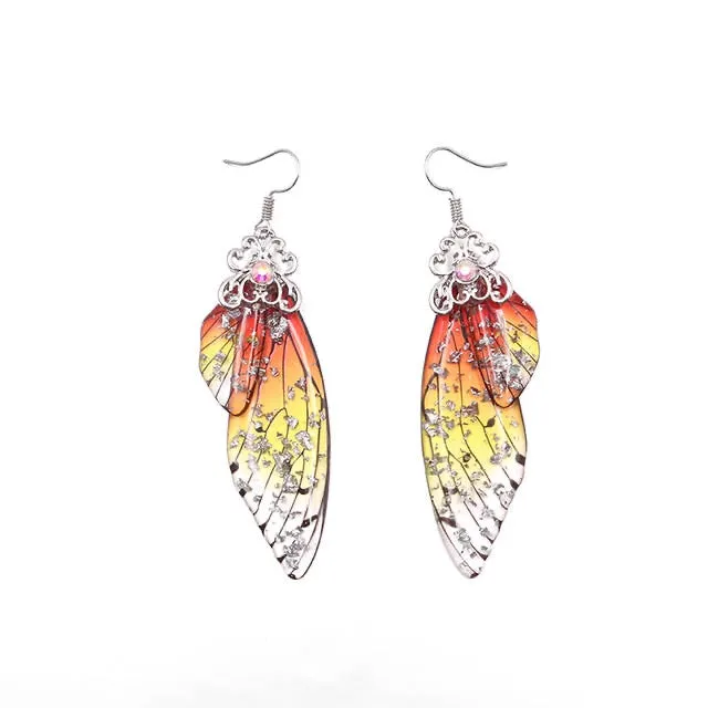 TEEK - Handmade Fairy Wing Earrings