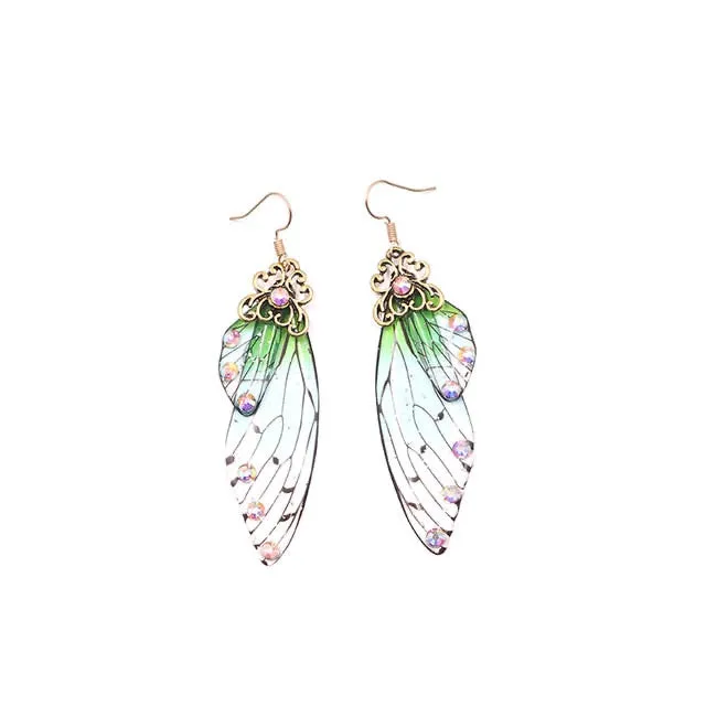 TEEK - Handmade Fairy Wing Earrings