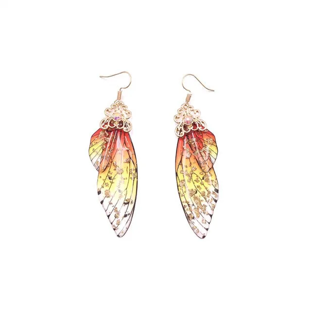 TEEK - Handmade Fairy Wing Earrings