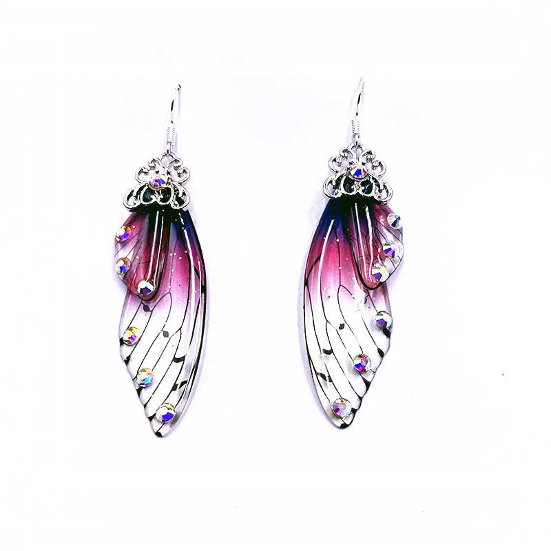 TEEK - Handmade Fairy Wing Earrings