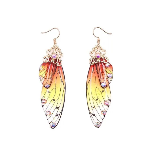 TEEK - Handmade Fairy Wing Earrings