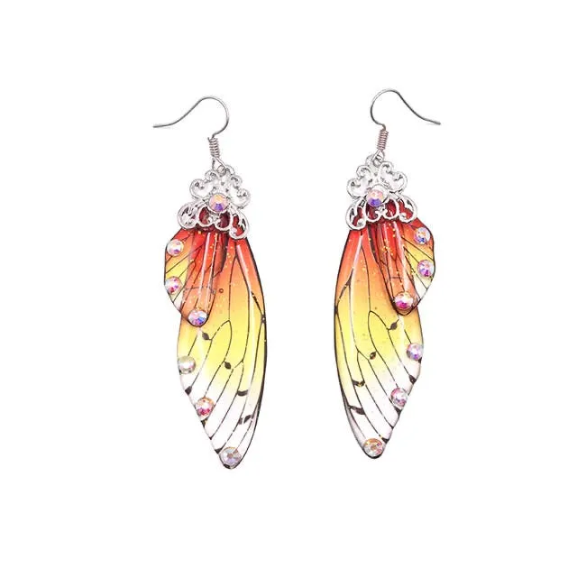 TEEK - Handmade Fairy Wing Earrings