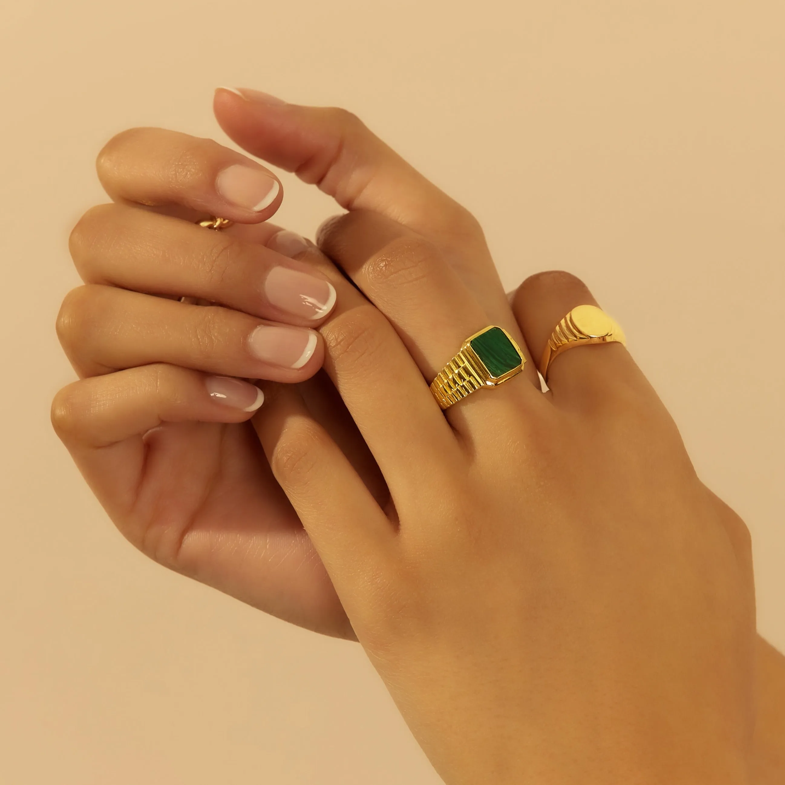 THE MALACHITE VALINE RING