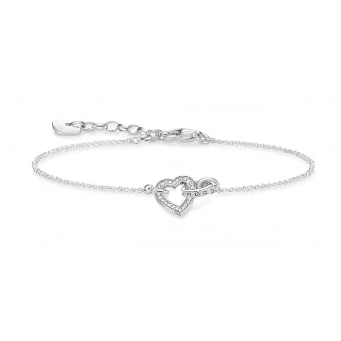 Thomas Sabo Together Heart Bracelet A1648-051-14-L19v