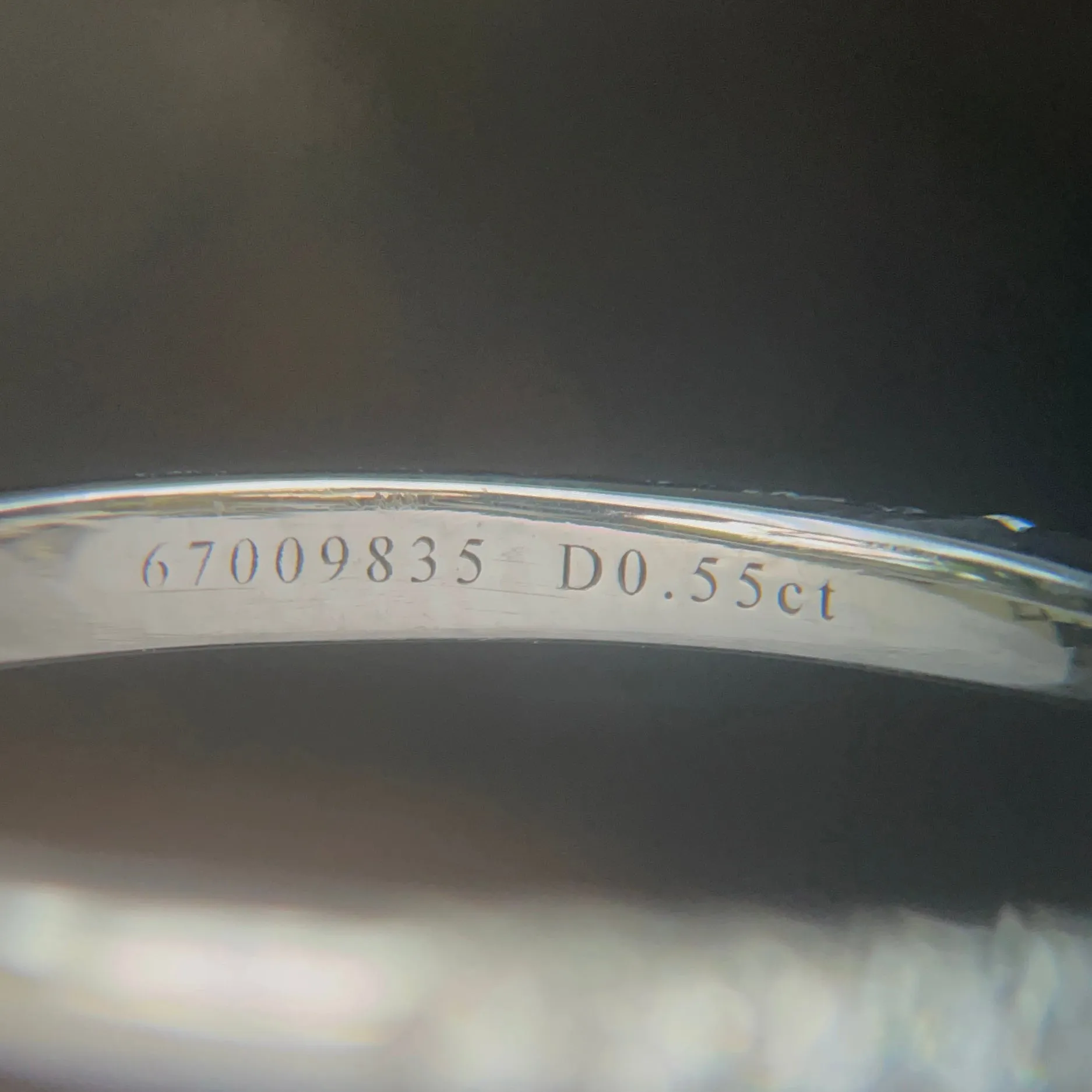 Tiffany & Co. Soleste® Platinum Pear shaped Halo Engagement Ring