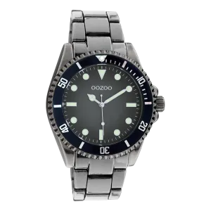 Titanium OOZOO watch with titanium stainless steel bracelet - C11013
