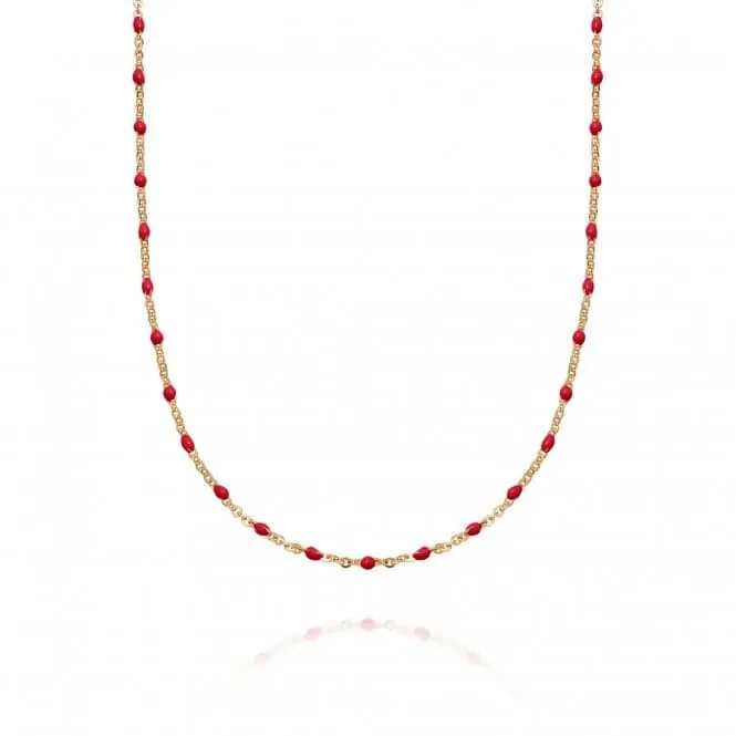 Treasures Coral Beaded Necklace BN03_GP