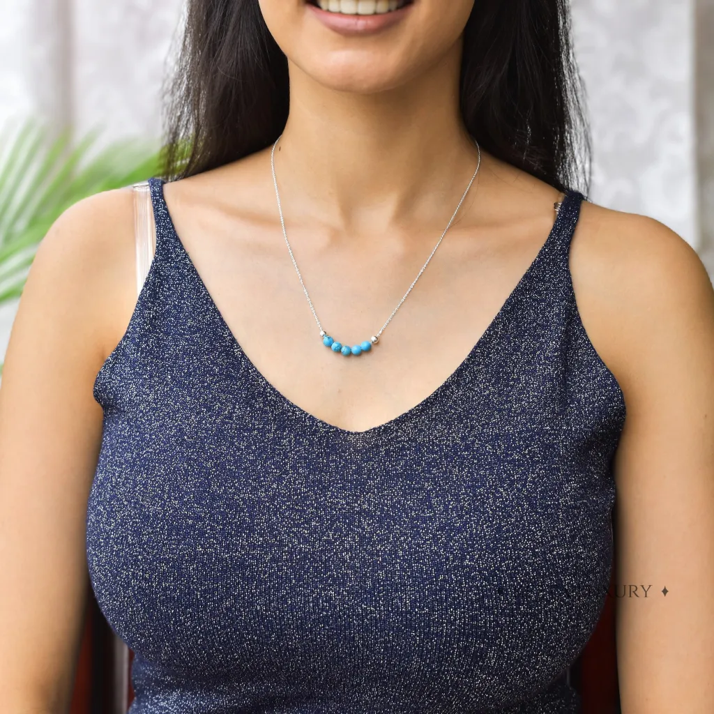 Tropical Breeze - Turquoise Necklace