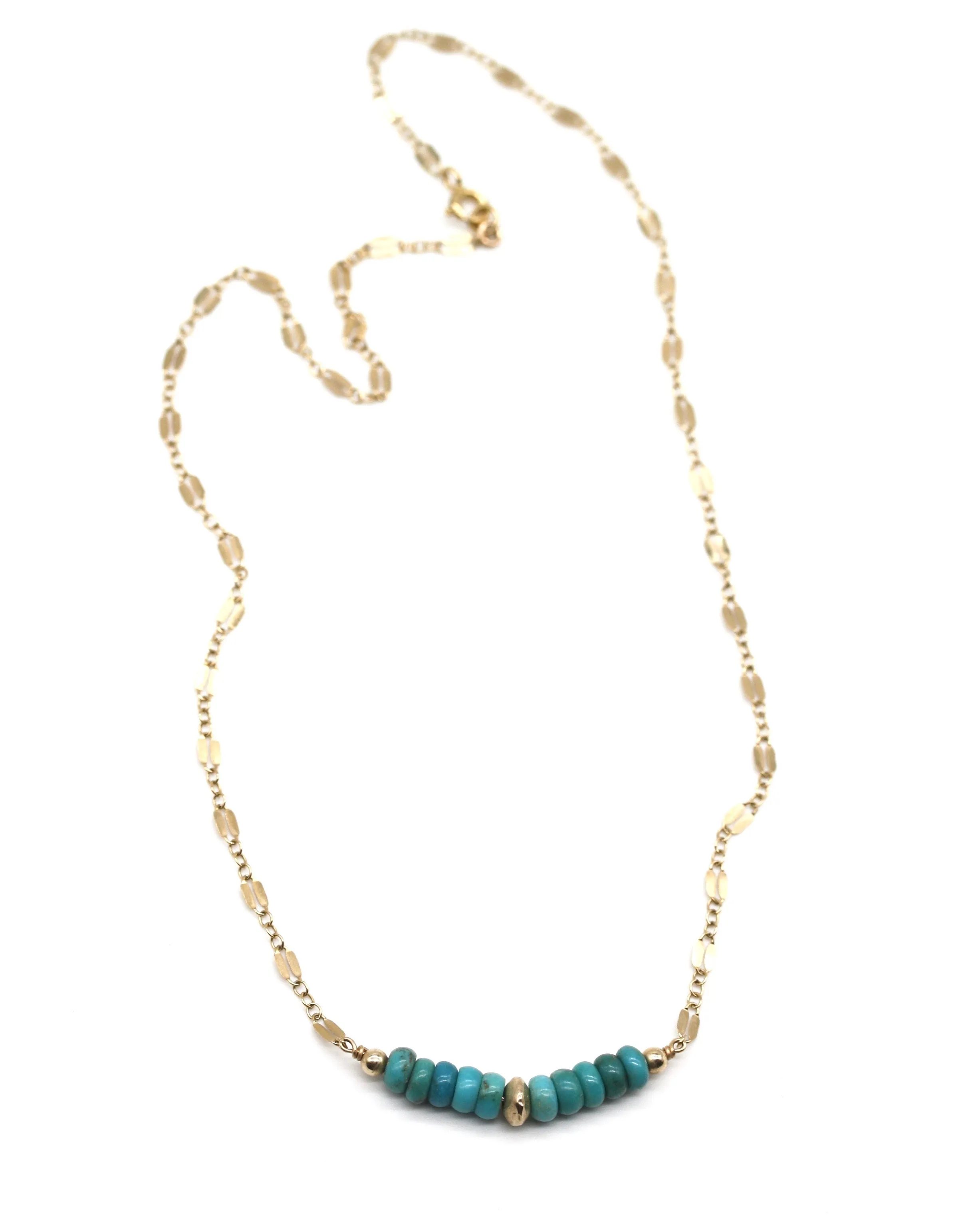 turquoise beaded necklace