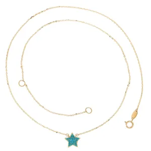 Turquoise Star Necklace
