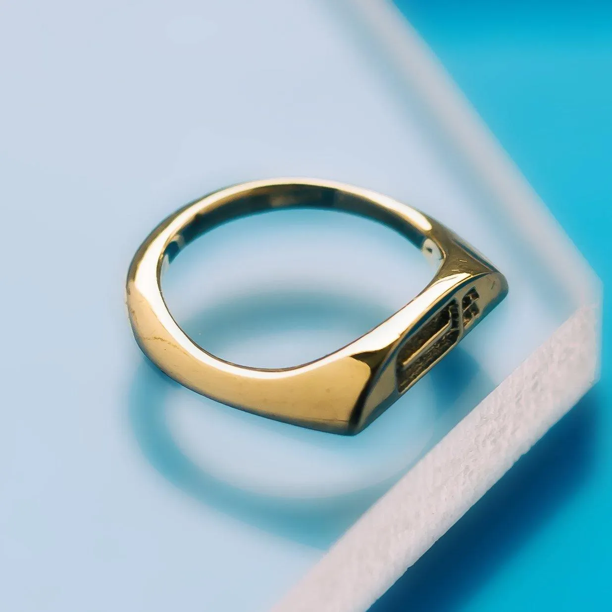 UNITY Signet Ring (Left Side)