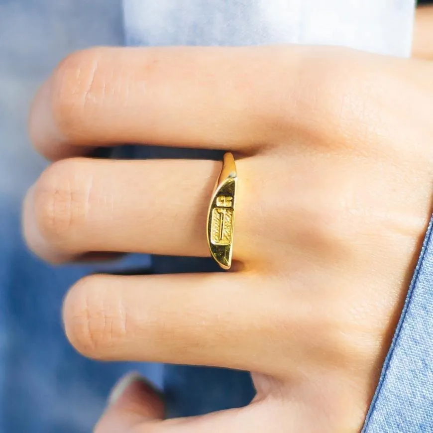 UNITY Signet Ring (Left Side)