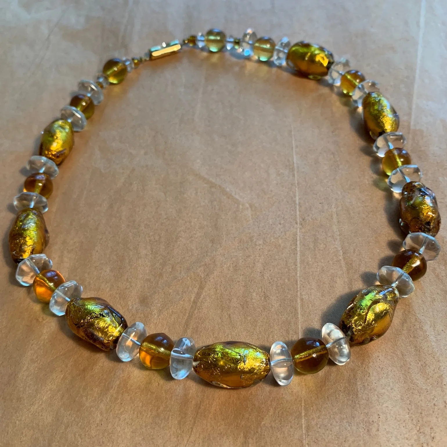 Vintage Venetian Foil Beads